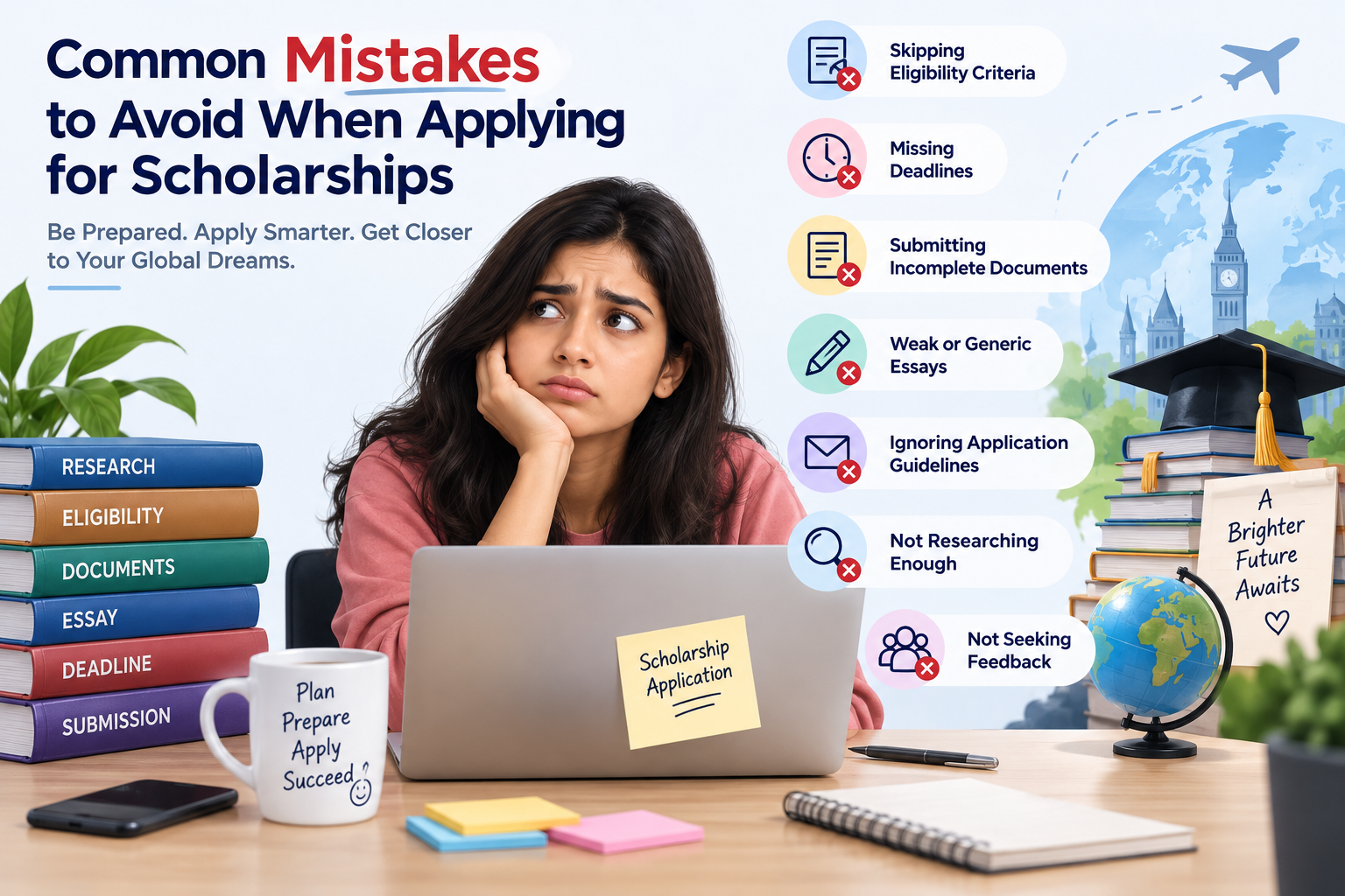 Common Mistakes to Avoid When Applying for Scholarships